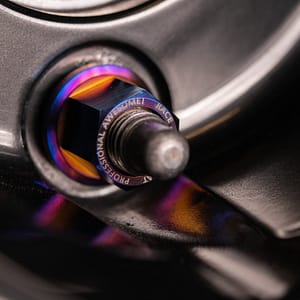 Professional Awesome Racing Titanium Lug Nuts